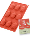 Moule en silicone 9 madeleines - Alice Délice