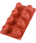 Moule en silicone 8 cannelés - Alice Délice