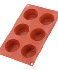 Moule en silicone 6 muffins - Alice Délice