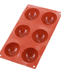 Moule en silicone 6 demi-sphères - Alice Délice