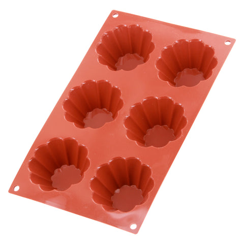 Moule en silicone 6 brioches - Alice Délice