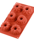Moule en silicone 6 cakes fantaisies - Alice Délice