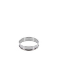 Cercle à tartelette en inox 8 cm hauteur 2 cm - Alice Délic