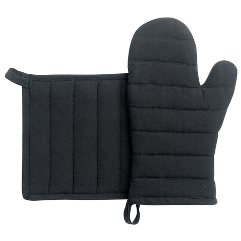 Lot gant et manique Jona noir - Winkler