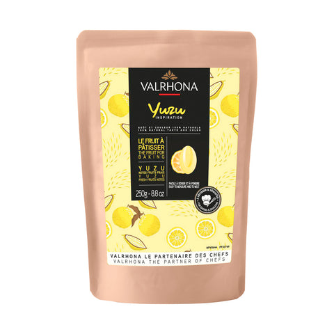 Chocolat à pâtisser inspiration yuzu 250 gr - Valrhona