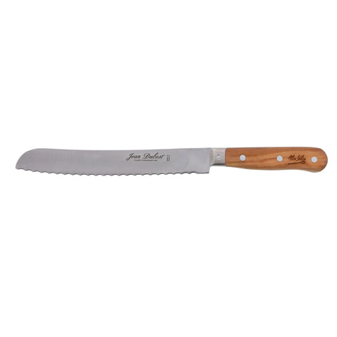 Couteau à pain 20 cm manche bois d´olivier - Alice Délice