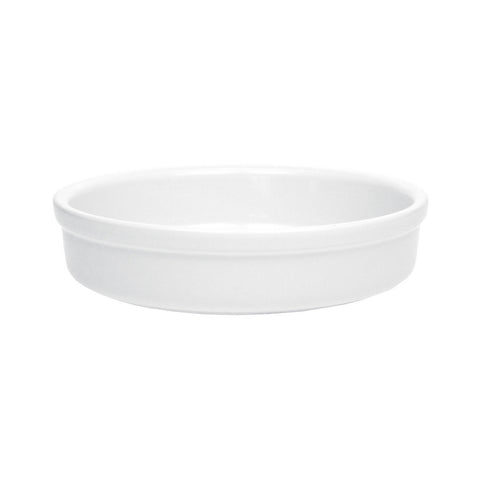 Coupelle à crème brûlée en grès blanc 13,5 cm - Lebrun