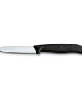 Couteau d´office Swiss classique 8 cm noir - Victorinox