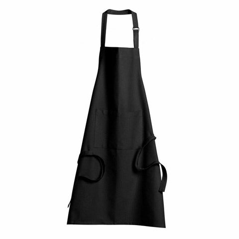 Tablier noir en coton recyclé - Winkler