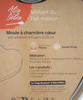 Moule à charnière coeur sans PFAS 12 cm - Alice Délice