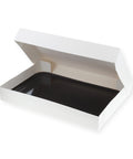 Boîte à gâteaux blanche plateau 28 x 42 x 5 cm - Patisdécor