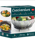 Cuit vapeur marguerite en inox 30 cm - Eppicotispai