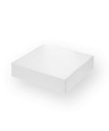 Boîte à gâteaux blanche 20 x 20 x 5 cm - Patisdecor