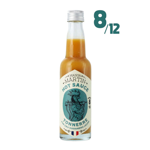 Sauce piment Tonnerre 8/12 100 ml - Maison Martin