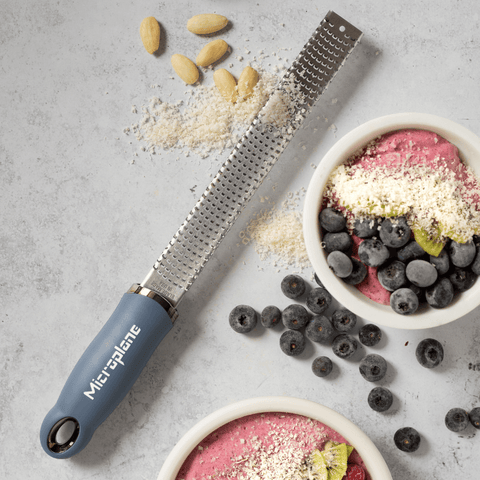 Râpe zesteur premium bleu denim - Microplane
