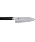 Couteau Santoku lame alvéolée 18 cm damassé Shun - Kai