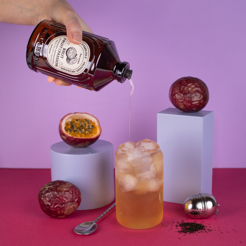 Sirop Fruit de la passion bio 400 ml Brut - Bacanha