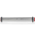 Rouleau à pâtisserie en inox réglable avec 8 anneaux 34 cm