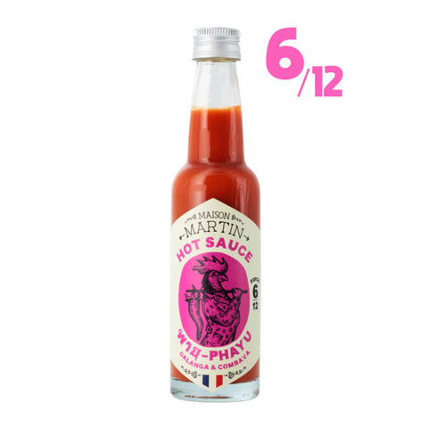 Sauce piment Pha yu 6/12 100 ml - Maison Martin