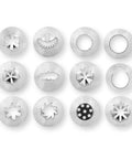 Set de 12 douilles en inox - Alice Délice