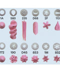 Set de 12 douilles en inox - Alice Délice