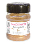 Sucre pailleté doré 160 gr - Scrapcooking