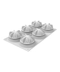 Moule en silicone 3D 6 mini Wave - Silikomart