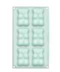 Moule en silicone 6 oursons 8.5 x 5.7 cm - Scrapcooking