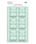 Moule en silicone 6 oursons 8.5 x 5.7 cm - Scrapcooking