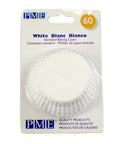 100 mini caissettes pour muffins et cupcakes blanches 3.3 x
