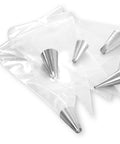 Set 5 douilles en inox et 3 poches jetables - Alice Délice