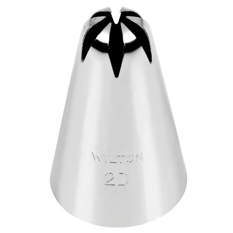 Douille en inox : fleur 12 mm  2D - Wilton