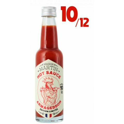 Sauce piment Armageddon 10/12 100ml - Maison Martin