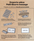 Emporte-pièce Petit Beurre personnalisable - Alice Délice