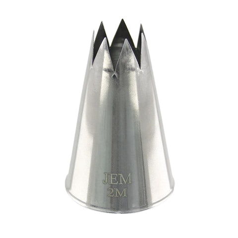 Douille en inox : cannelée étoile 17 mm  2M - PME