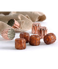 4 moules à cannelés bordelais en cuivre 4.5 cm - Patisse