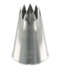 Douille en inox : cannelée étoile 18 mm  3M - PME