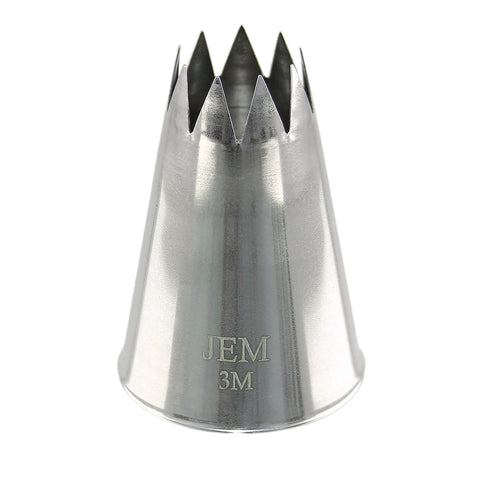 Douille en inox : cannelée étoile 18 mm  3M - PME
