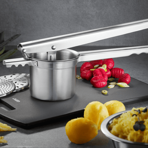 Presse purée 4 grilles en inox - Gefu