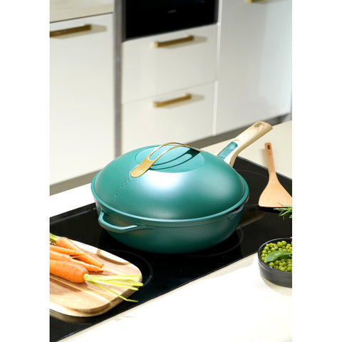 Poêle 8 en 1 La Fabuleuse 24 cm Canopée sans PFAS - Cookut