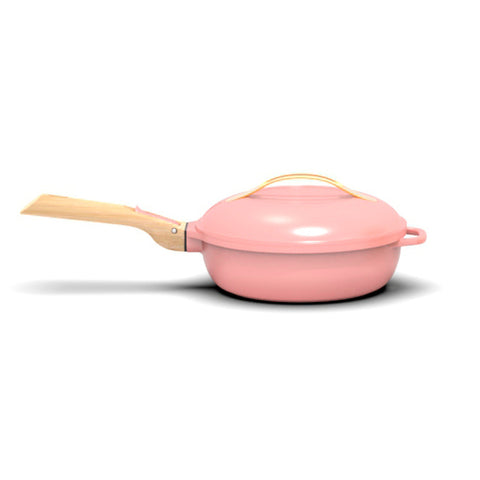 Poêle 8 en 1 La Fabuleuse 28 cm Pivoine sans PFAS - Cookut