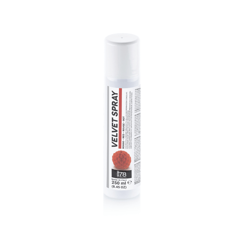 Spray velours Rouge beurre de cacao 250 ml - Silikomart