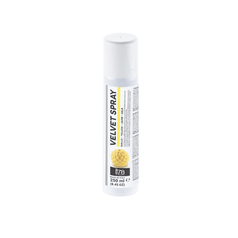 Spray velours Jaune beurre de cacao 250 ml - Silikomart