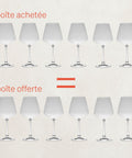 Boîte de 6 verres vin 40cl Spirit - Table Passion