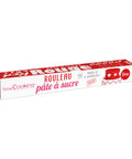 Rouleau de pâte à sucre rouge 36 cm 430 gr - Scrapcooking