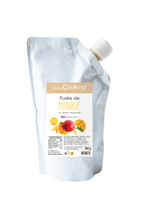 Purée de Mangue 500 gr - Scrapcooking