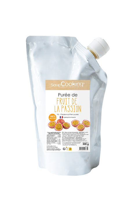 Purée de Fruit de la Passion 500 gr - Scrapcooking