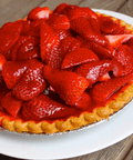 Moule à tarte avec fond mobile anti adhérent 30 cm - Alice