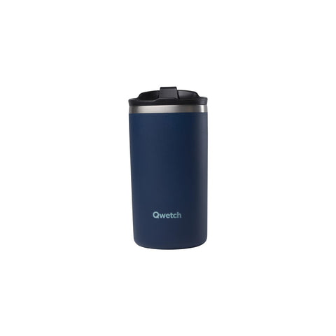 Travel mug isotherme bleu nuit 350 ml - Qwetch