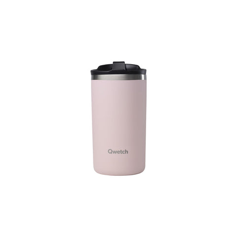Travel mug isotherme pastel rose - 350 ml - Qwetch